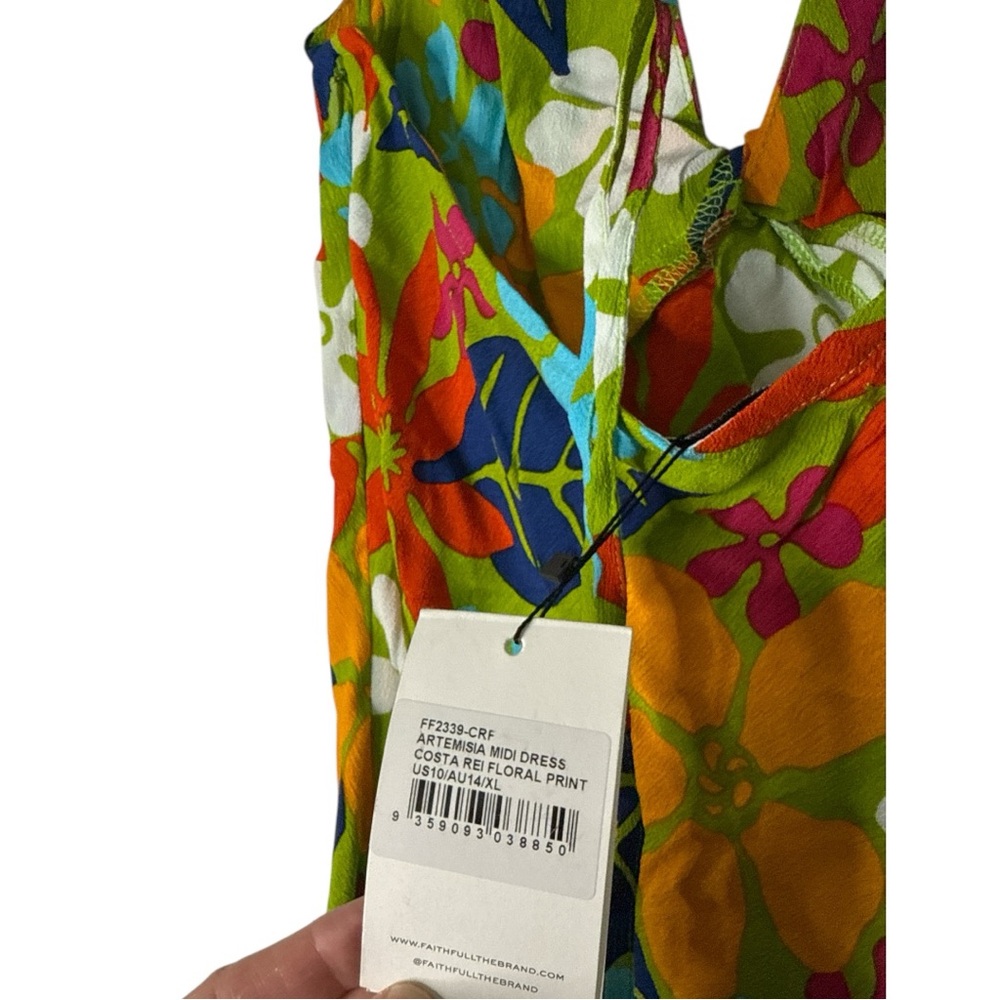 Faithful the Brand Artemisia Midi dress size 14 NWT H-11 - Picture 11 of 11
